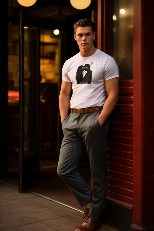 T-Shirt Herren – weiß